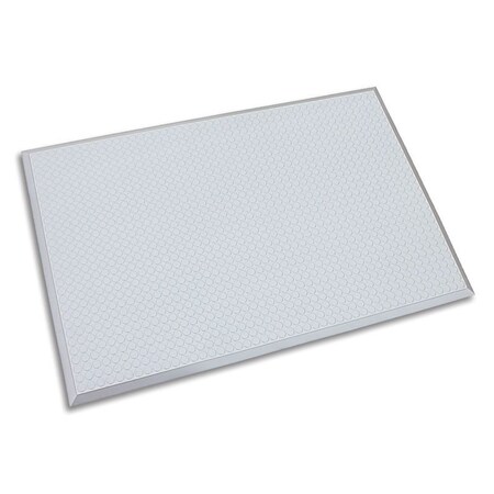 Ergomat Ergomat Infinity Smooth Silver 4ft x 7ft Anti-Fatigue Floor Mat INS0407-S